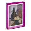 Acryl fotolijst klein - roze - 10x15 cm