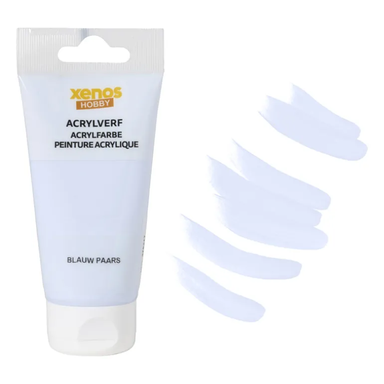 Acrylverf - paars blauw - 75 ml