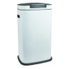 Afvalemmer push - wit - 38 liter