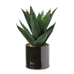 Aloe vera kunstplant - 28 cm