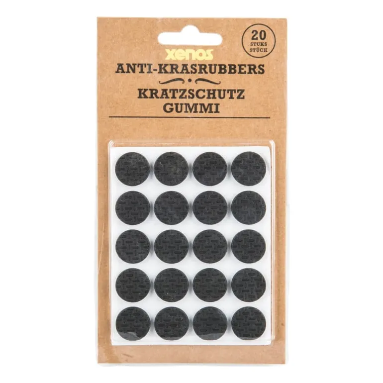 Anti-kras rubbers - set van 20
