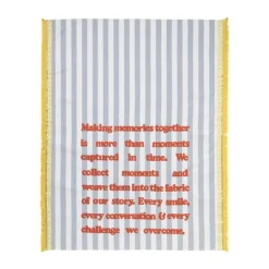 Anywhere plaid making memories - multikleur - 120x170 cm