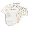 Babyshower invulkaarten - set van 10