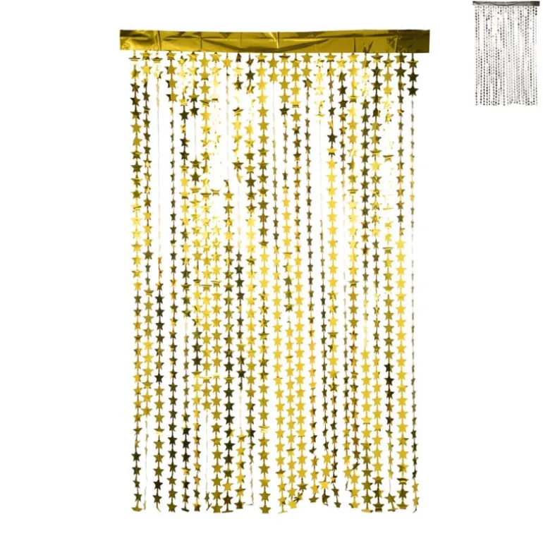 Backdrop slinger - gouden sterren