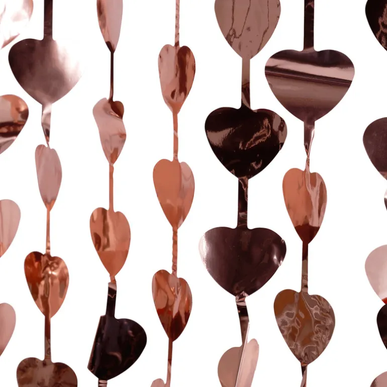 Backdrop slinger - rose goud - 180x200 cm
