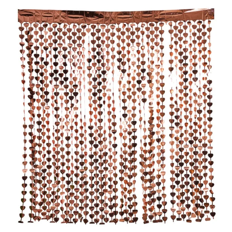 Backdrop slinger - rose goud - 180x200 cm