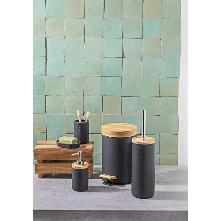 Badkamer beker Nature - antraciet