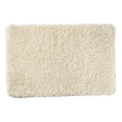 Badmat fluffy - beige - 45x70 cm