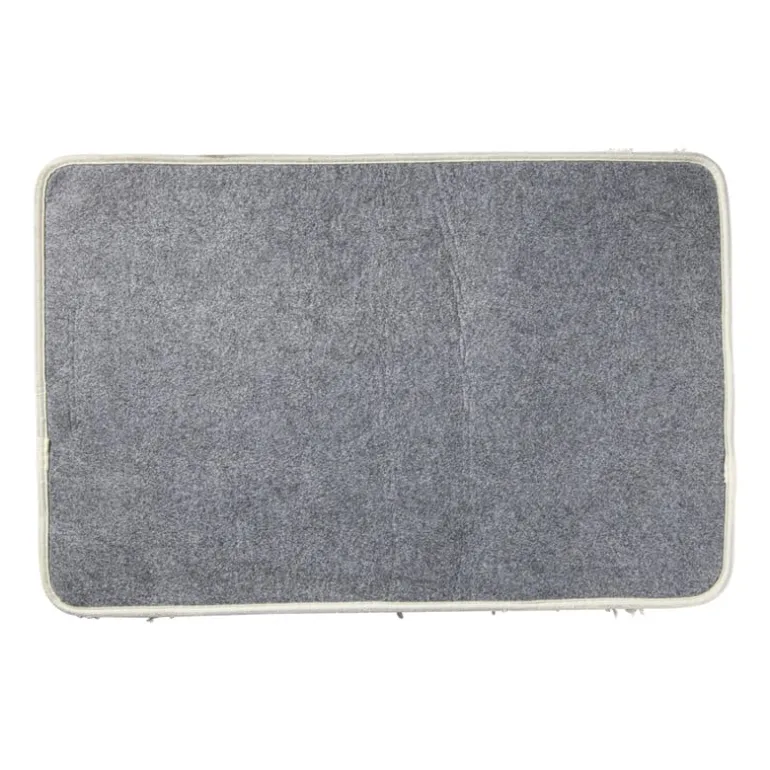 Badmat fluffy - beige - 45x70 cm