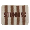 Badmat stunning - bruin - 50x70 cm