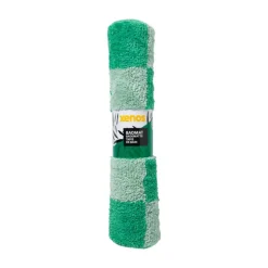 Badmat Take it Easy - groen/wit - 50x70 cm