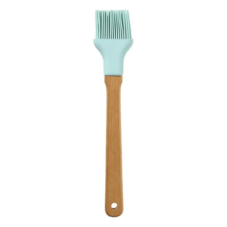 Bakkwast - blauw/bruin - 25 cm
