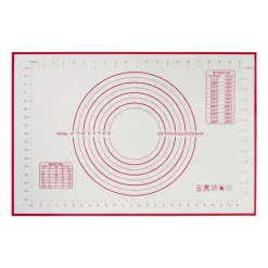 Bakmat siliconen - rood - 40x60 cm