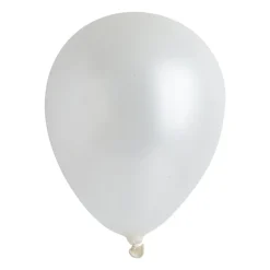 Ballon - parelmoer - 8 st