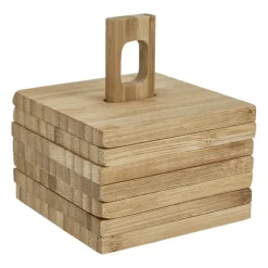 Bamboe onderzetters - set van 6
