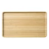 Bamboe tray klein - bruin - 1.8x28x18 cm