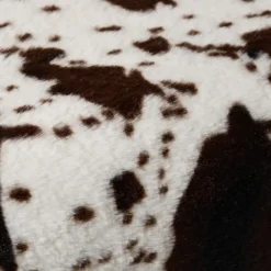 Bankje the cow - bruin/beige - 40x82x40 cm