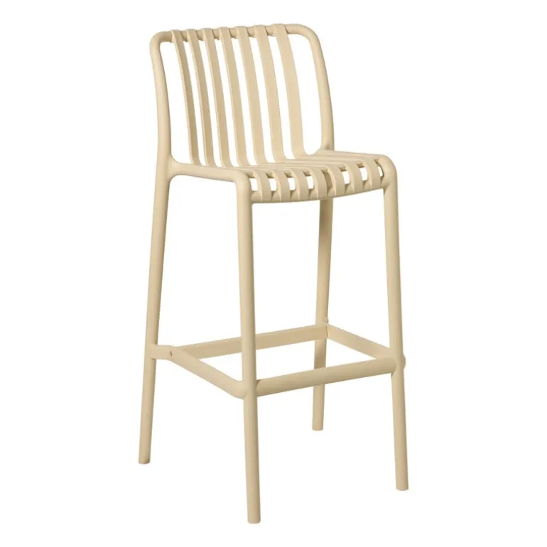 Barkruk Lea - beige - 103x50x43 cm