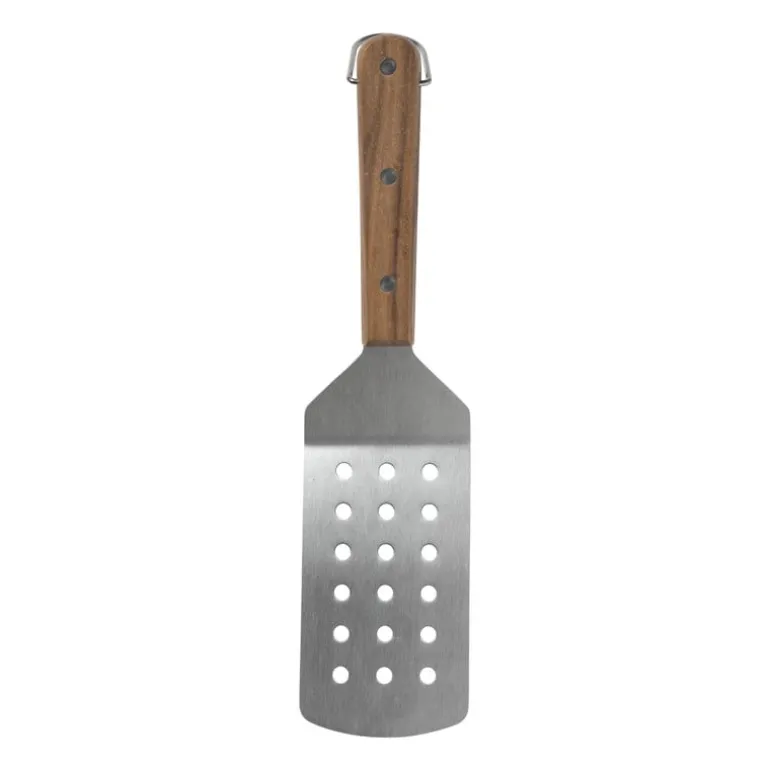 BBQ spatel - RVS/hout - 29.7 cm