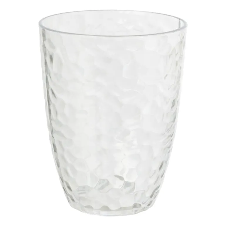 Beker dots - transparant - 300 ml