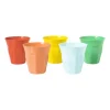 Beker facet - geel - 250 ml
