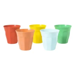 Beker facet - groen - 250 ml