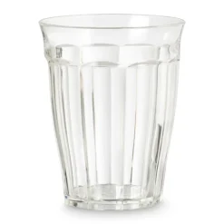 Beker met facetten - helder - 450 ml