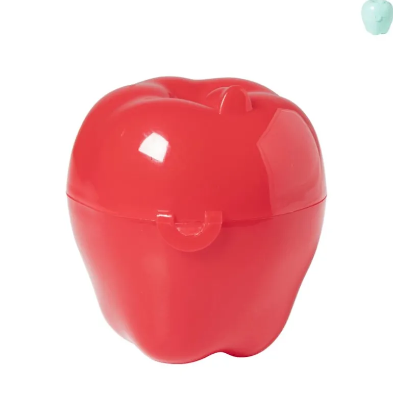 Bewaardoos voor appel - blauw