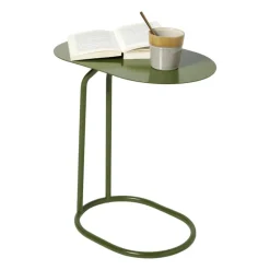 Bijzettafel Freddy - groen - 49x45x28 cm