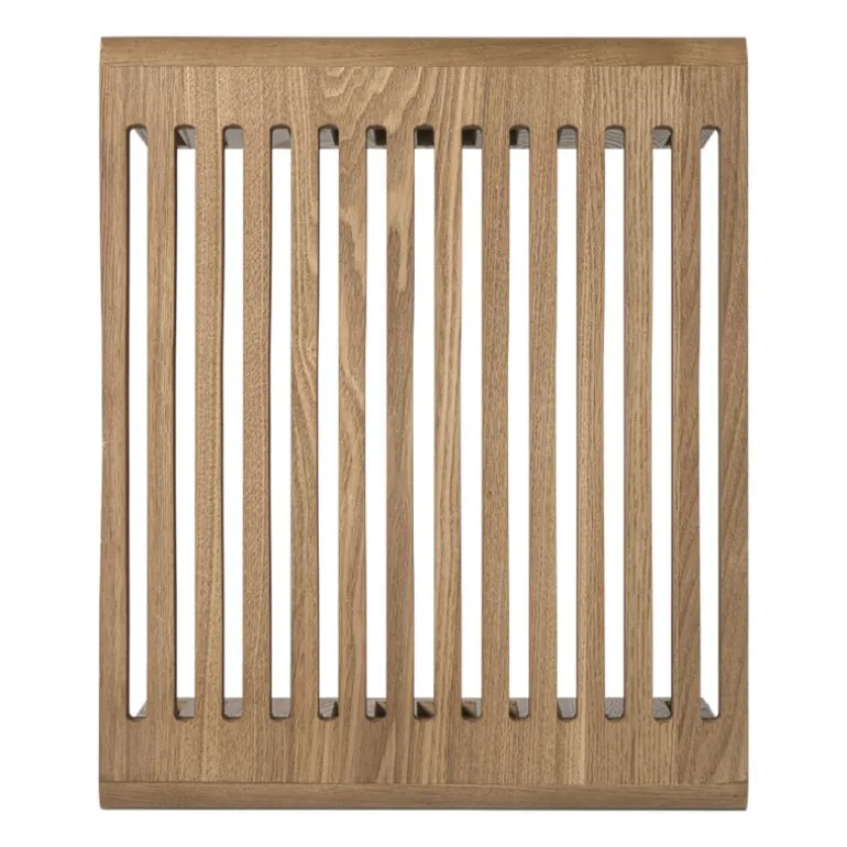 Bijzettafel Japandi groot - bruin - 40x42x35 cm