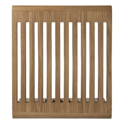 Bijzettafel Japandi klein - bruin - 34x34x29 cm