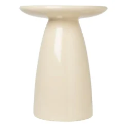 Bijzettafel Paris - beige - ø36x46 cm