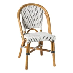 Bistrostoel Paris - zwart/wit - 87x57x48 cm