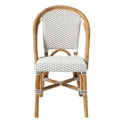 Bistrostoel Paris - zwart/wit - 87x57x48 cm