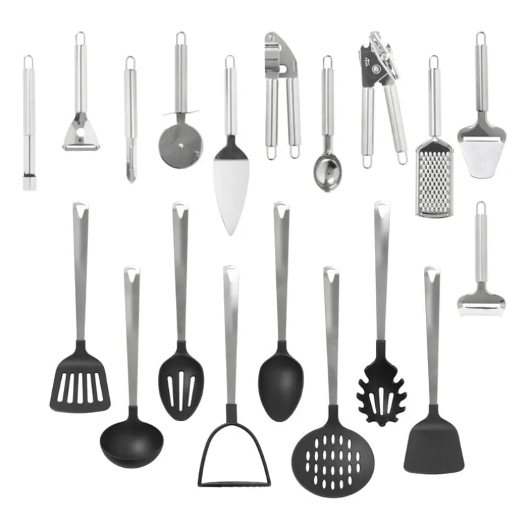 Blikopener London - zilverkleurig - 20 cm