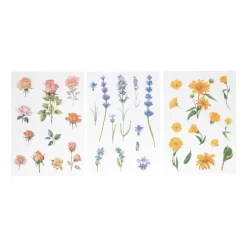 Bloemen stickers - set van 36