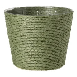 Bloempot mand klein - diverse varianten - ø12x9 cm