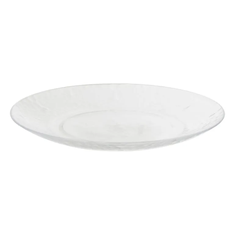 bord dots ø20 cm - transparant