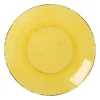 Bord dots - geel - ø20 cm