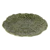 Bordje koolblad - groen - ø22x2.5 cm