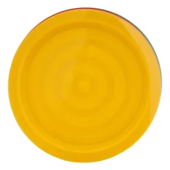 Bordje kunststof - ø19 cm - 6 stuks
