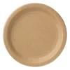 Bord kraftpapier - 10 stuks - 23,5 cm