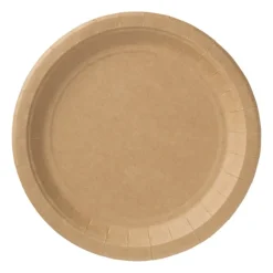 Bord kraftpapier - 10 stuks - 23,5 cm