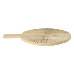Borrelplank gestreept - rond - ø33 cm