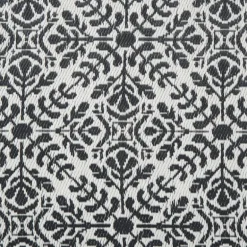 Buitenkleed ethnic - zwart - 120x180 cm