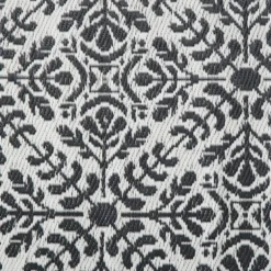 Buitenkleed ethnic - zwart - 160x230 cm