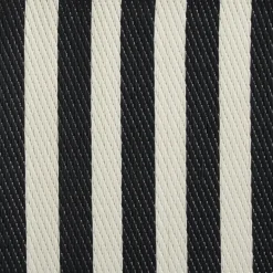 Buitenkleed streep - zwart/wit - 200x300 cm
