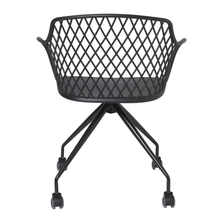 Bureaustoel Leon - zwart - 80x62.5x55.5 cm
