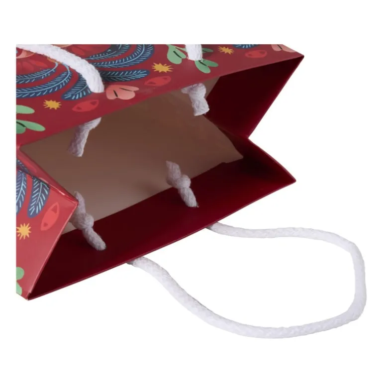 Cadeautasje flame market - multikleur