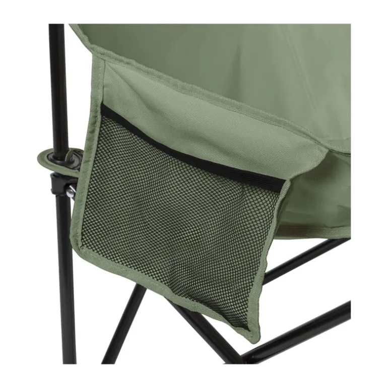 Campingstoel compact - groen - 65x62x55 cm